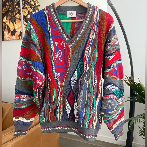 Modigliani Vintage Knit Italian Textured Sweater - Picture 1 of 4